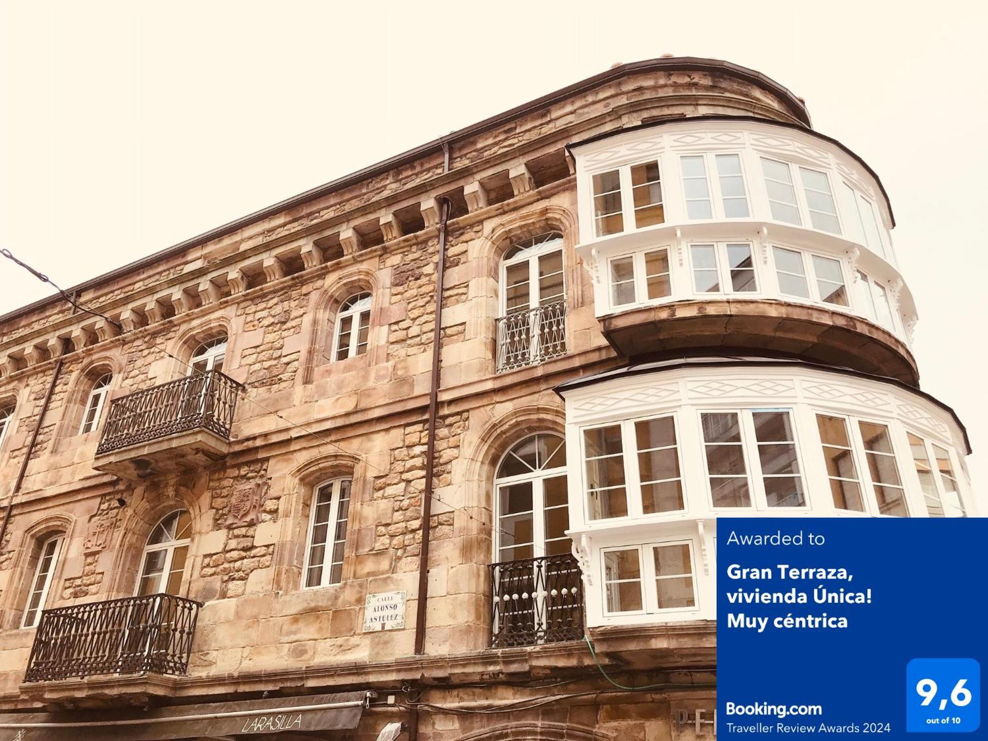 Апартаменты Gran Terraza, Vivienda Unica! Muy Centrica Торрелавега Экстерьер фото